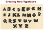 creating new typefaces